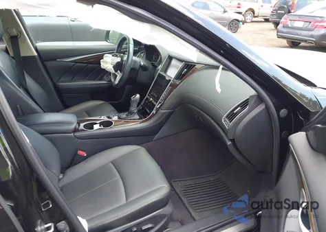 2018 Infiniti Q50 Pure/Luxe z USA, uszkodzony, nr VIN JN1CV7AR2JM280795